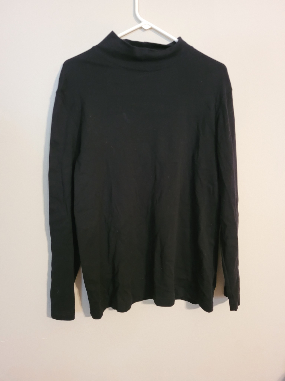 croft & barrow Women's Black Turtleneck Sweater